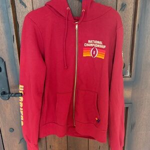 Aviator Nation Indiana Hoosiers National Championship Zip Hoodie